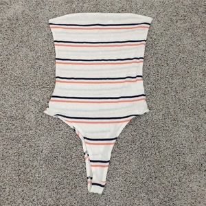 Off the shoulder body suit